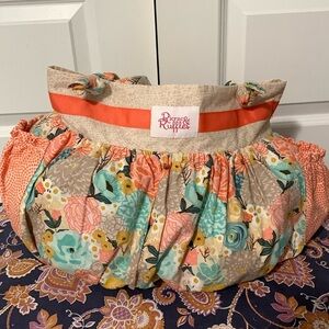 Ricrac & Ruffles Floral Tote